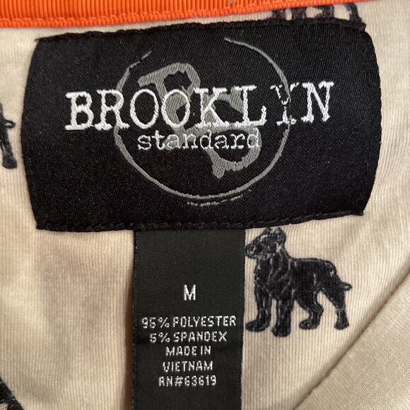 Brooklyn Standard Mens Tshirt Size Medium Bull Mastif - Picture 3 of 5